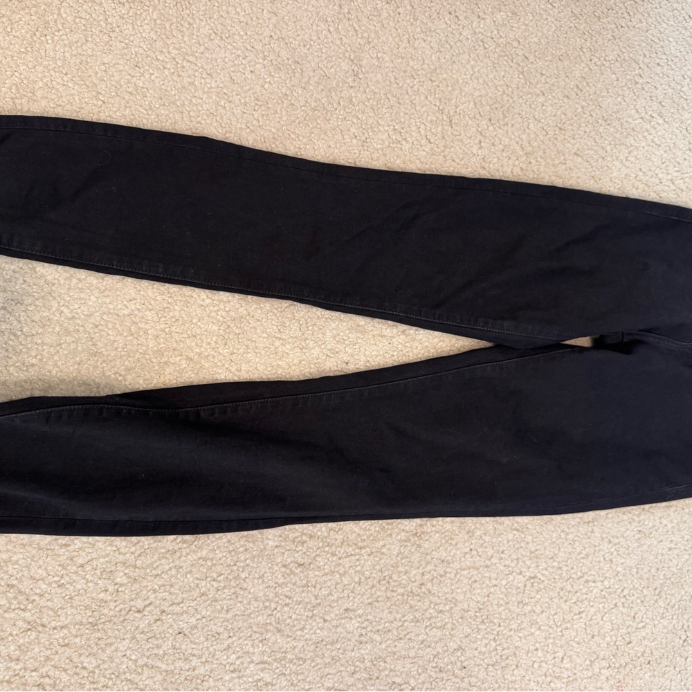 Women's Black Straight Leg Jeans